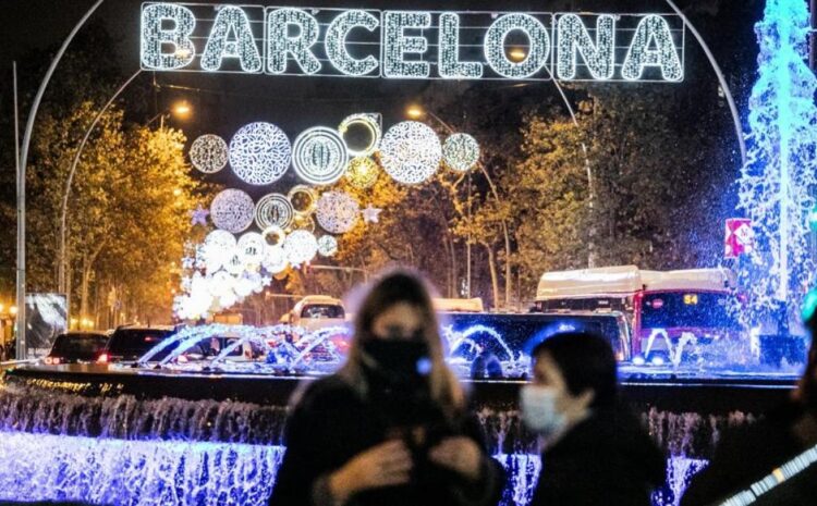  El Port de Barcelona inaugura su feria de Navidad con una pista de hielo 