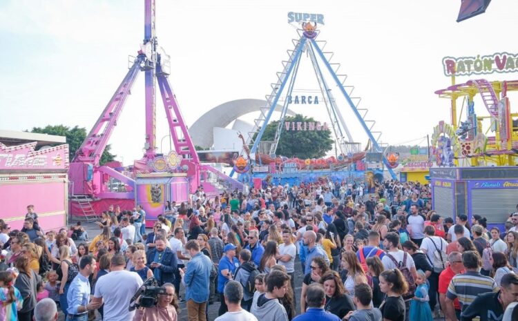  La feria de atracciones del Carnaval de Santa Cruz de Tenerife abre sus puertas desde hoy viernes