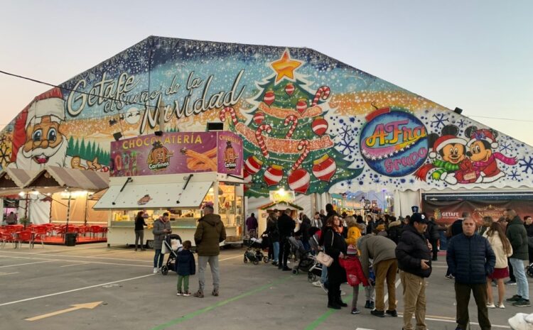  La Feria de Navidad de Getafe durará dos meses: de mediados de noviembre a enero