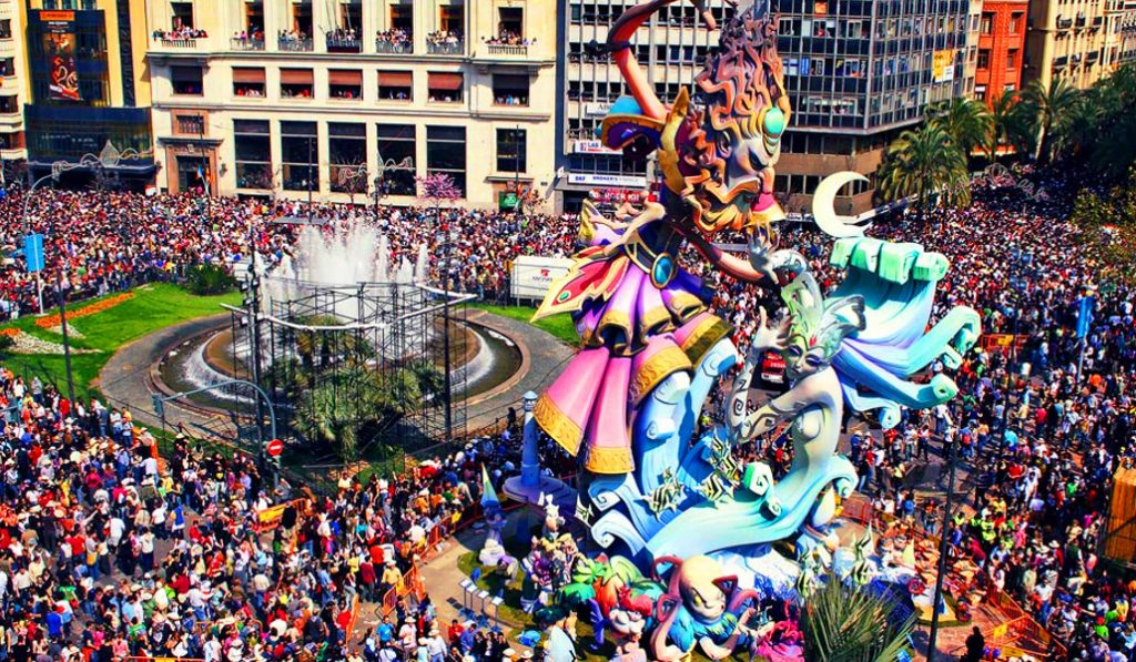 los puntos calientes de las Fallas de Valencia en 2024 1