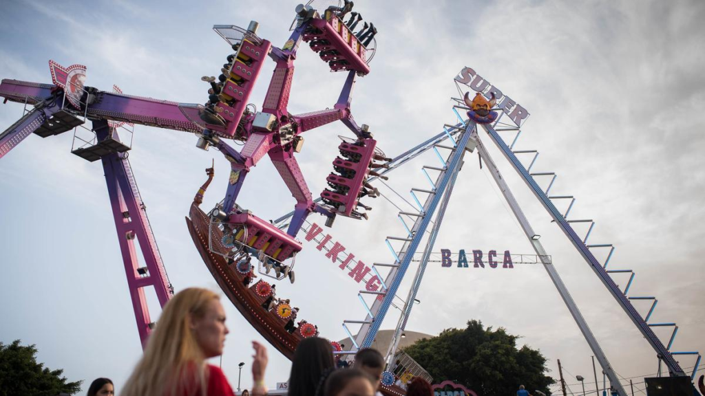 La Guardia Civil en la feria de atracciones de Tenerife