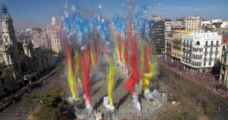 Mascletá 9 de Marzo de 2025  Pirotecnia Alpujarreña, por Alfonso Baños