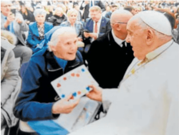 Óscar, el amigo de 9 años del Papa Francisco 1