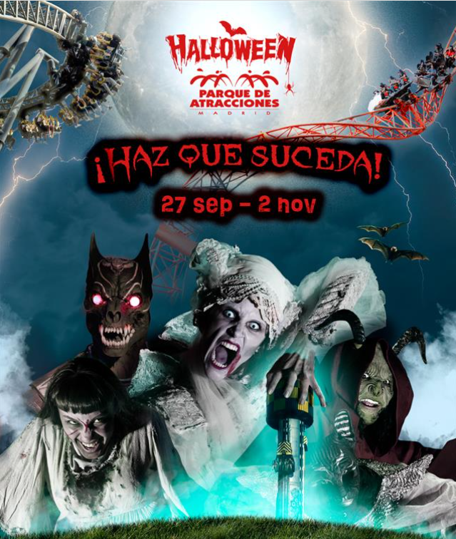 Halloween 2025 en Parque Warner y el Parque de Atracciones 2