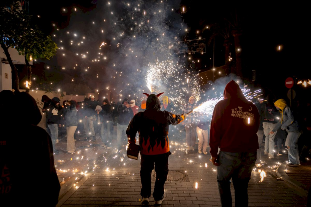 correfocs de las Fiestas de l’Alfàs del Pi 2