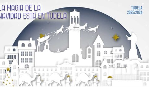 Tudela se llena de atracciones de feria para celebrar la Navidad