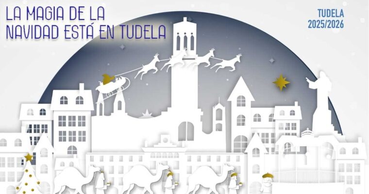 Tudela se llena de atracciones de feria para celebrar la Navidad