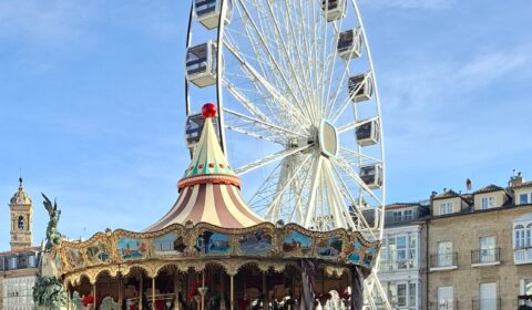 Vitoria – Gasteiz,  sin barracas en San Prudencio ni Semana Santa por la noria de Navidad: «Hay un agravio comparativo»
