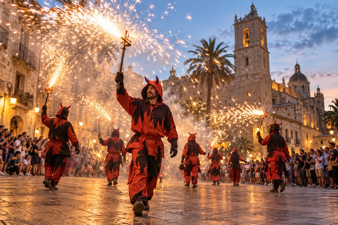 Correfocs y dimonis