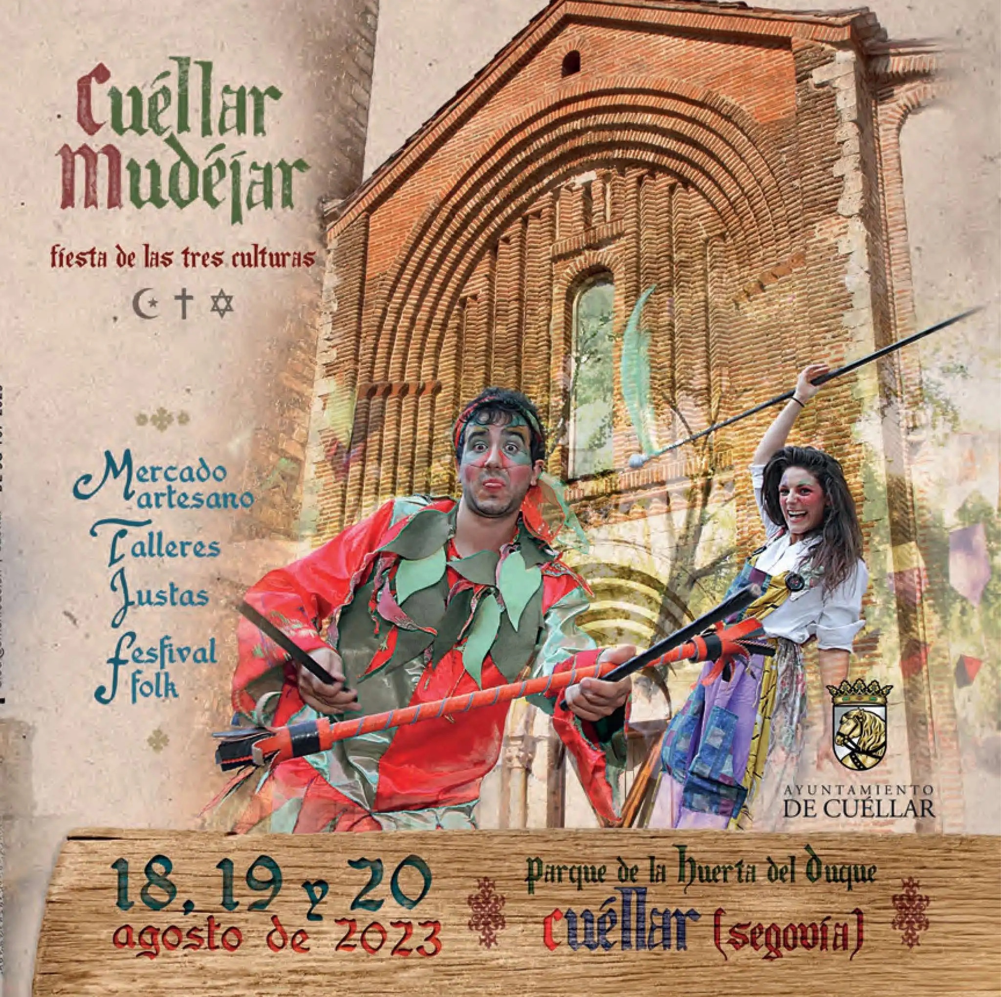 El Ayuntamiento de Cuéllar ( Segovia ) invita a vecinos y asociaciones a participar en la XXX Feria Mudéjar del 21 al 23 de agosto