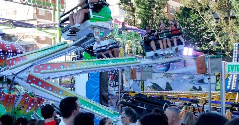 Las fiestas de Coia tendrán atracciones (o atracción) este 2026: los primeros feriantes del verano llegan a Vigo