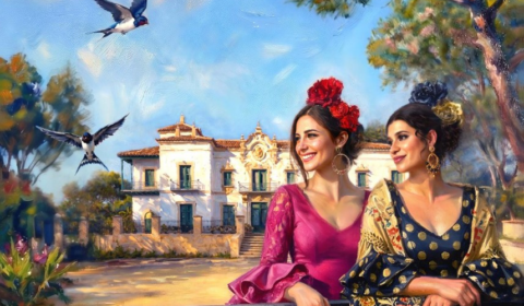 La Feria de Alcalá de Guadaira 2026 arrancó ayer miércoles con el encendido de más de 200.000 luces