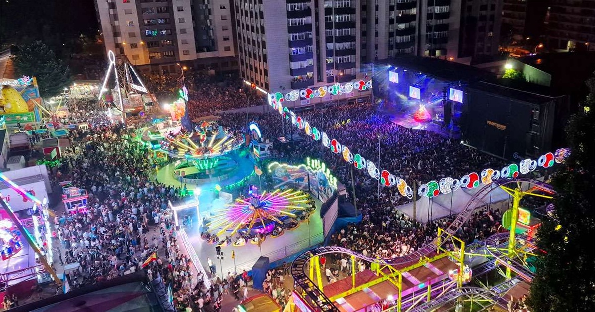 Una única gran atracción en las fiestas de Vigo