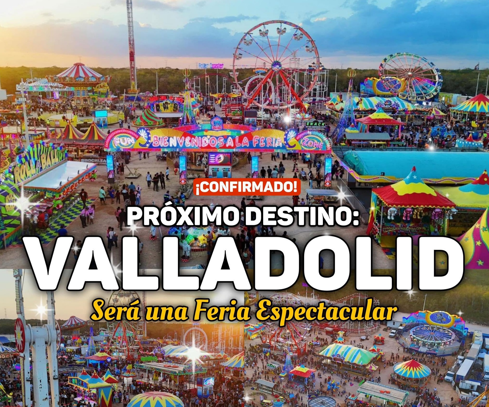 El Real de la Feria toma forma en la ciudad de  Valladolid